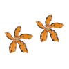 oly-033ab234a319376f6dc5af3839337e00 Wholesale fashion personality temperament creative oil flower earrings exaerated wave int alloy earrings for women