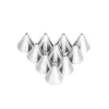 Wholesale 316 Precision 316L Stainless Steel Cone-Shaped Pointed Anti-Rust Anti-Corrosion Safety National Standard Material Ball Wedding Birthday Party Jewelry Ear Cartilage Ring And Earrings