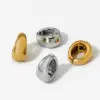Wholesale PVD Coated Real Gold Plated 16K Gold White Gold Plated Solid Color 304 Stainless Steel Modern Style Artistic Waterproof Non Tarnish Ear Cuffs