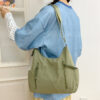 oly-035d577bb5ca7ec620e7dfd7e4563249 Wholesale Large-Capacity Nylon Cloth Bag Crossbody Bag for Women Korean Style Lazy Style Shoulder Bag Design Niche Commuter Bag