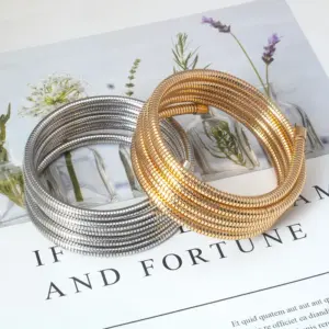 Metal Geometric Modern Style Classic Style Bangle