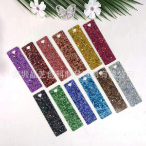 Wholesale Specializing in cross-border acrylic stickers, bookmarks, DIY pendants, ornaments, and identification cards - Starry Sky Series Crystal Art Innovation Technology