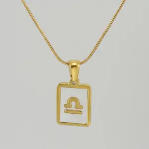 Gold / Libra-Snake bones chain