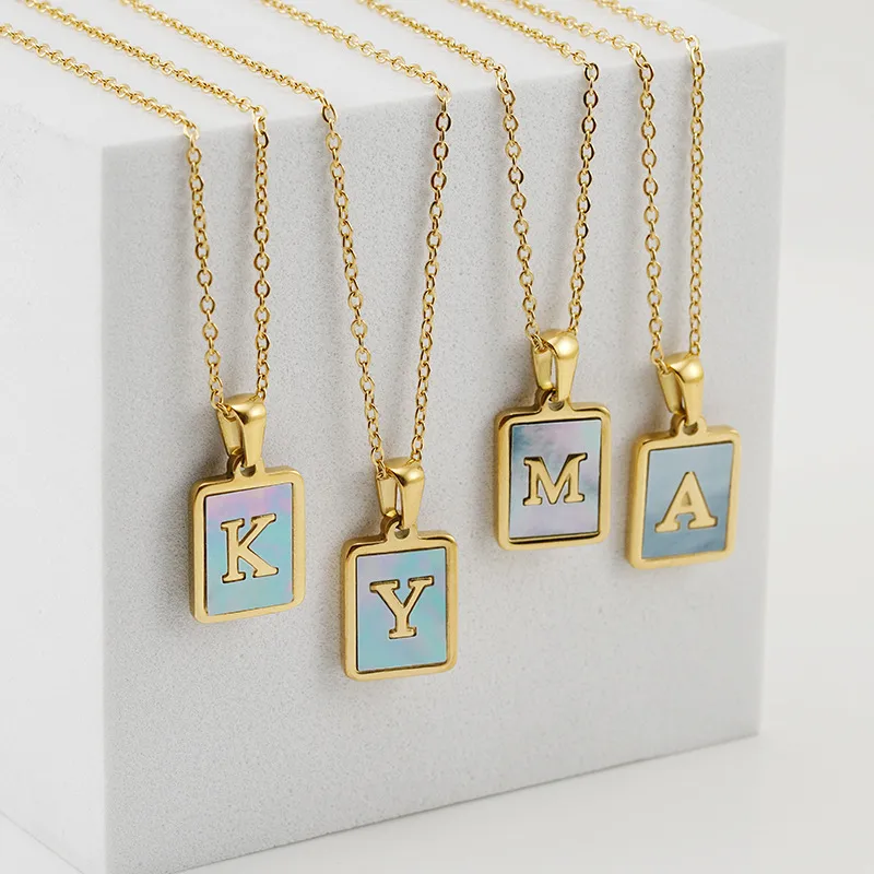 Wholesale Fashion Letter Titanium Steel Necklace