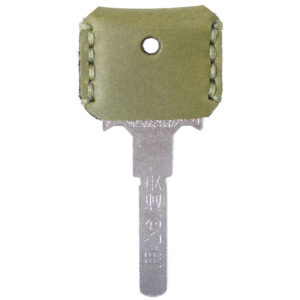 OLIVE GREEN OIL WAX / Key sleeve (Key not included)