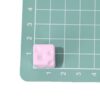 Wholesale Acrylic baking paint texture cheese cube beads