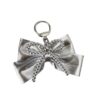 Wholesale Korean Style Ins Style silver Bow Pendant Vintage Y2K Hot Girl Niche Sweet Cool Bag Pendant Keychain Accessories