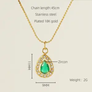 Water Drop [Green 】