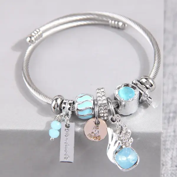 Titanium Steel Geometric For