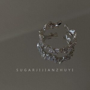X176 Butterfly Ring