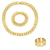 oly-03de5f5b31f2152cd6454eae5c4e16aa Wholesale PVD Coated 18K Gold Plated 18K Gold 304 Stainless Steel Fashion