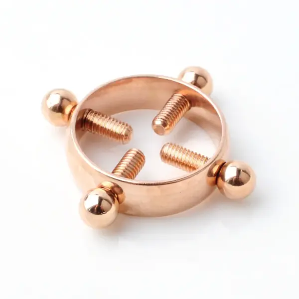 Wholesale Adjustable Stainless Steel Piercing Jewelry Electroplating Clip Wholesale
