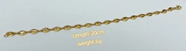 Wholesale PVD Coated Real Gold Plated 18K Gold Solid Color 304 Stainless Steel Casual Novelty Waterproof Non Tarnish 304 Stainless Steel Bracelets