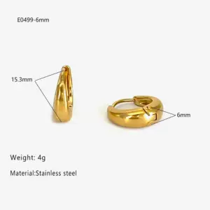 Gold 6mm / Average Size