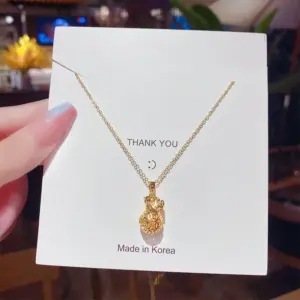 X043 Titanium Steel Gold Plating