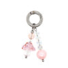 Wholesale Street Dopamine Colorful Beaded Keychain
