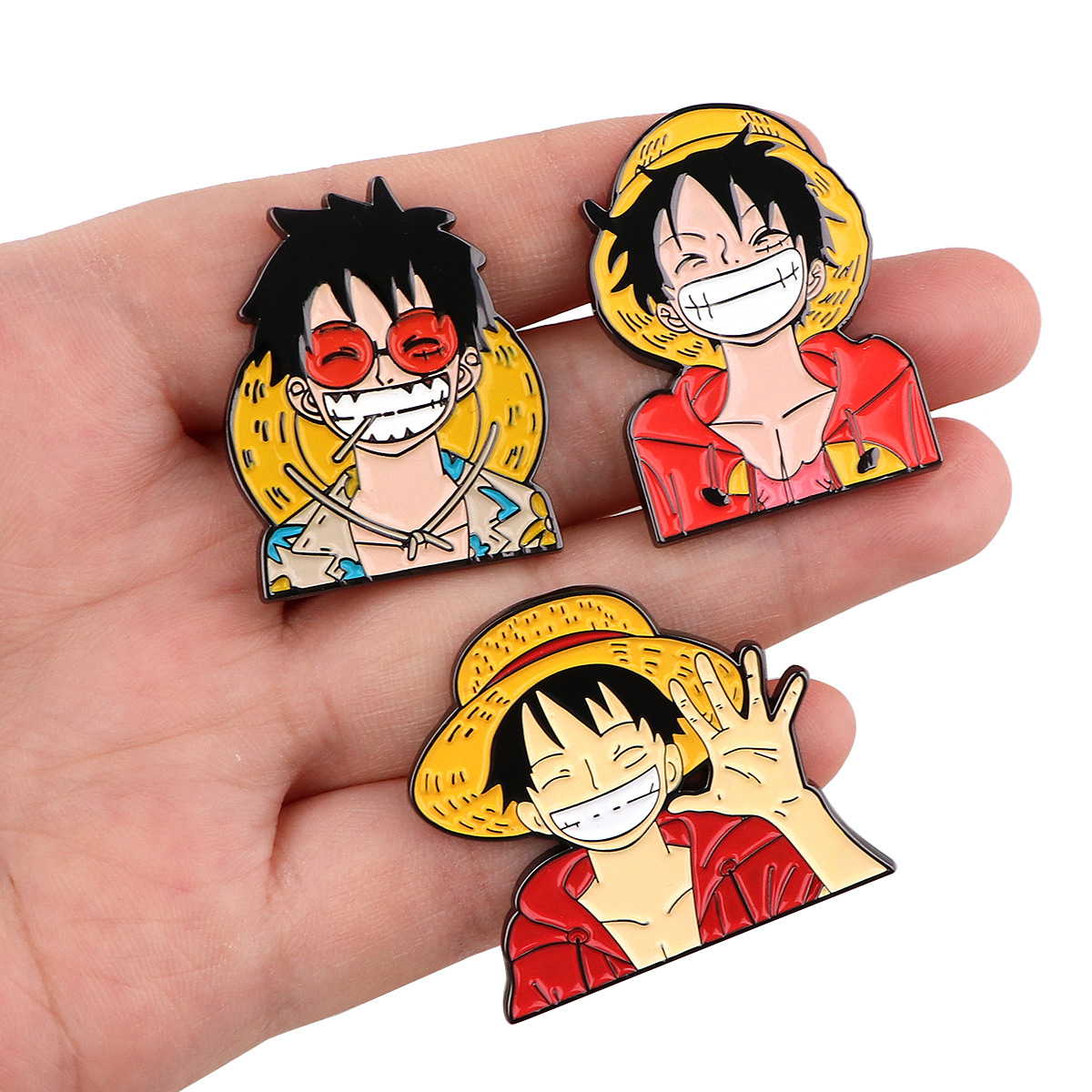 Wholesale Cool cartoon brooch metal badge aessories