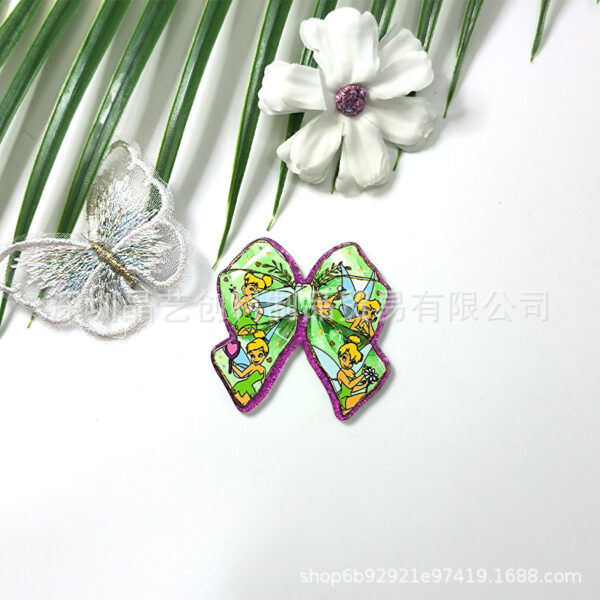 Wholesale Specializing in cross-border best-selling sequined acrylic DIY accessories and jewelry - bow series from Jingyi Innovation Factory