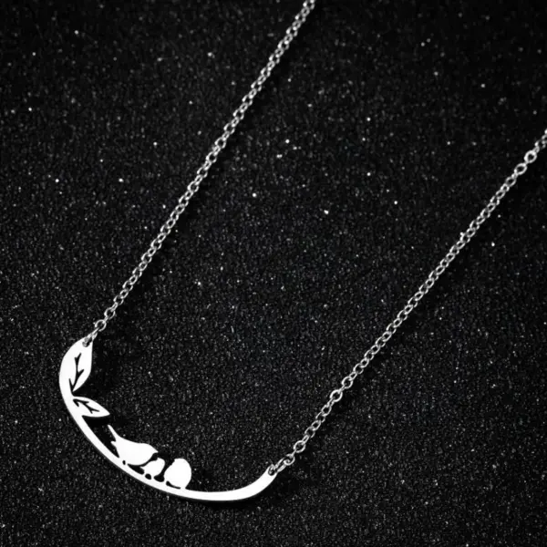 Wholesale Jewelry Fashion 201 Stainless Steel 18K Gold Plated Plating Stainless Steel Necklaces