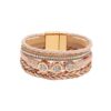 Wholesale Pu Leather Braided Bracelet