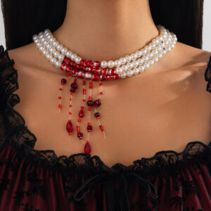 07 necklace white k 6927