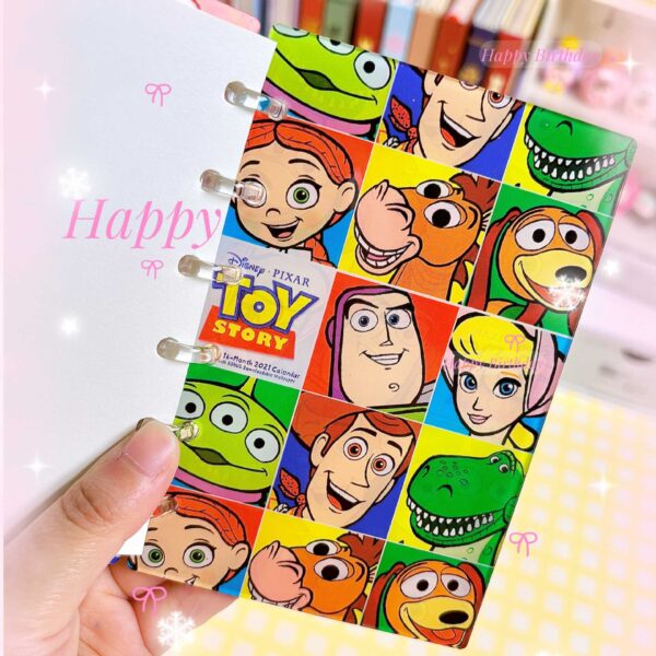 Wholesale [Toy Story] Original Cartoon A7 Loose-leaf Book Rocking Notebook Cute Girl's Heart High Value