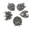 oly-0425830b907bcde7f1916ec30b4f8889 Wholesale European and American Retro Dark Viking Skull Ghost Face Moth Devil God Pendant Scandinavian Exaerated Necklace for Men