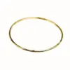 Wholesale PVD Coated Solid Color Stainless Steel Simple Style 304 Stainless Steel Bangle
