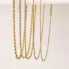 Wholesale Stainless Steel IG Style Simple Style Plating Solid Color Necklace