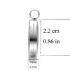 Wholesale Jewelry Casual Simple Style Life Tree 304 Stainless Steel Polishing Pendant Necklace Locket Necklace Box Chain