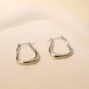Wholesale 1 Pair Simple Style U Shape Plating 304 Stainless Steel 18K Gold Plated Earrings
