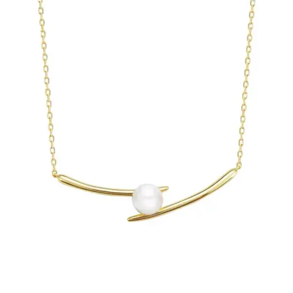 Wholesale Titanium Steel Simple Style Commute Inlay Color Block Zircon Pendant Necklace