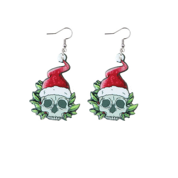 oly-04752954d399f44f50c4d94fc4b65830 Wholesale and Christmas quirky flat acrylic earrings