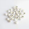Wholesale 10pcs/pack Christmas wooden bead printed bead