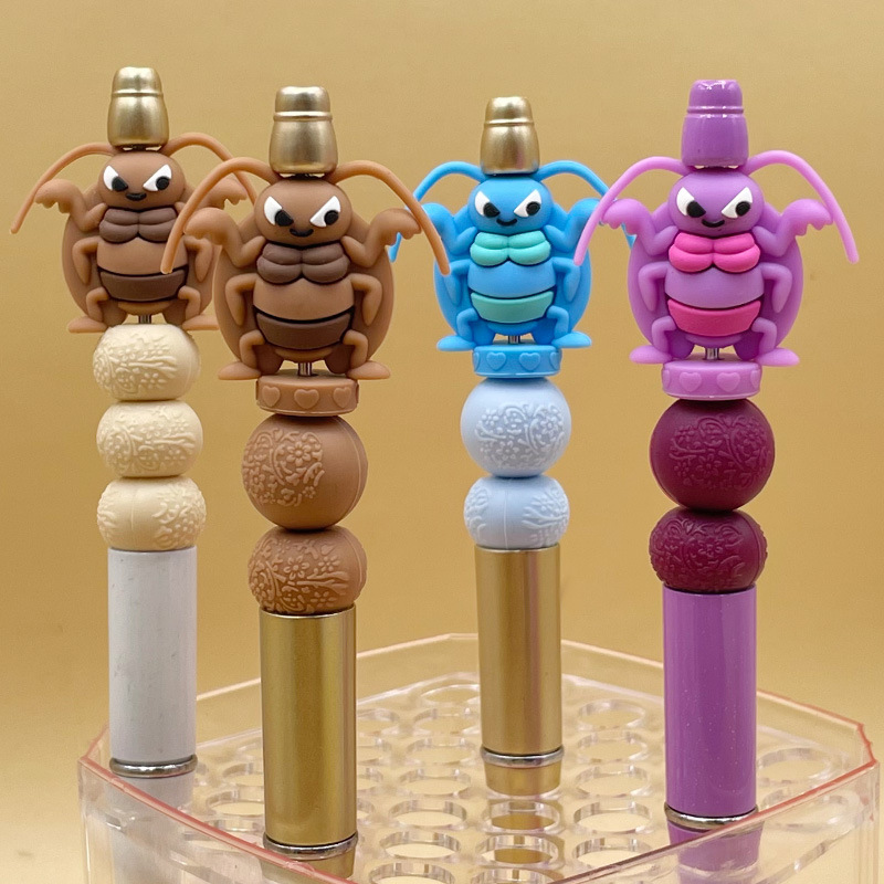 Wholesale Factory direct sales of cross-border 3D exy silicone DIY handmade creative beading inserts and focal beads. Wholesale available.