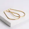 Wholesale PVD Coated 18K Gold Plated Doll 304 Stainless Steel Simple Style Waterproof Non Tarnish Earrings