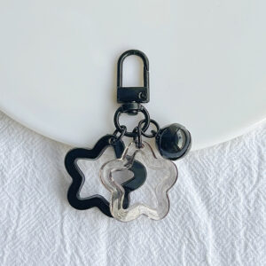 Double Star Bell Pendant-Black
