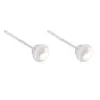Wholesale 1 Pair Simple Style Geometric Stoving Varnish Copper Ear Studs