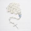 Wholesale Pumpkin Bead Necklace Cross Rosary