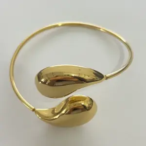 18K Real Gold Comma 8813