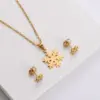 304 Stainless Steel 18K Gold Plated Ethnic Style Plating Rhombus Pendant Necklace
