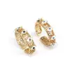 Wholesale Retro Devil's Eye Copper Gold Plated Open Ring 1 Piece
