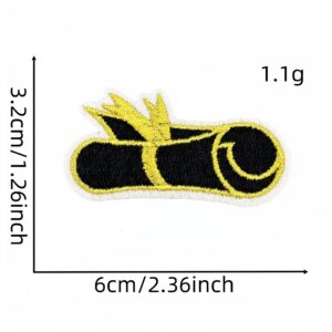 Graduation Season Fabric Patch #12