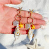 Wholesale European and American Cross-border Personality Bohemian Shell Conch Earrings Starfish Pendant Beach Wind Long Earrings Jewelry