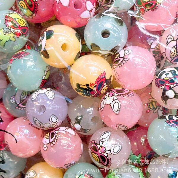 oly-04fde5866f9e9ce65d14d68bc73bcb23 Wholesale Christmas Print Series Beads OLY Exclusive