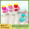 Wholesale New creative Stanley Cup straw cap coffee shape straw cover color food grade silicone straw cover
