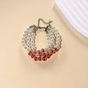 Blood pearl bracelet-s1311