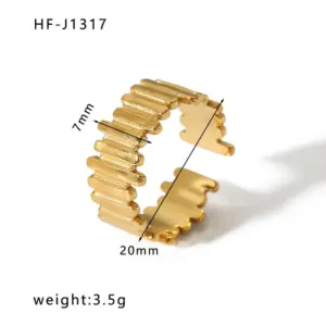 HF-J1317-Gold / Adjustable Opening