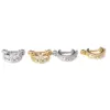 Wholesale Ear Cartilage Rings & Studs Fashion U Shape Copper Diamond Zircon