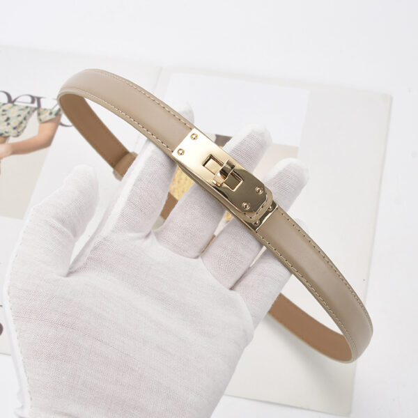 oly-0529bac9947543ff3454fc64dc429630 Wholesale Fashionable All-match Korean Style Women's Thin Belt Belt Skirt Casual Pants Belted Waist Slimming Buckle Belt